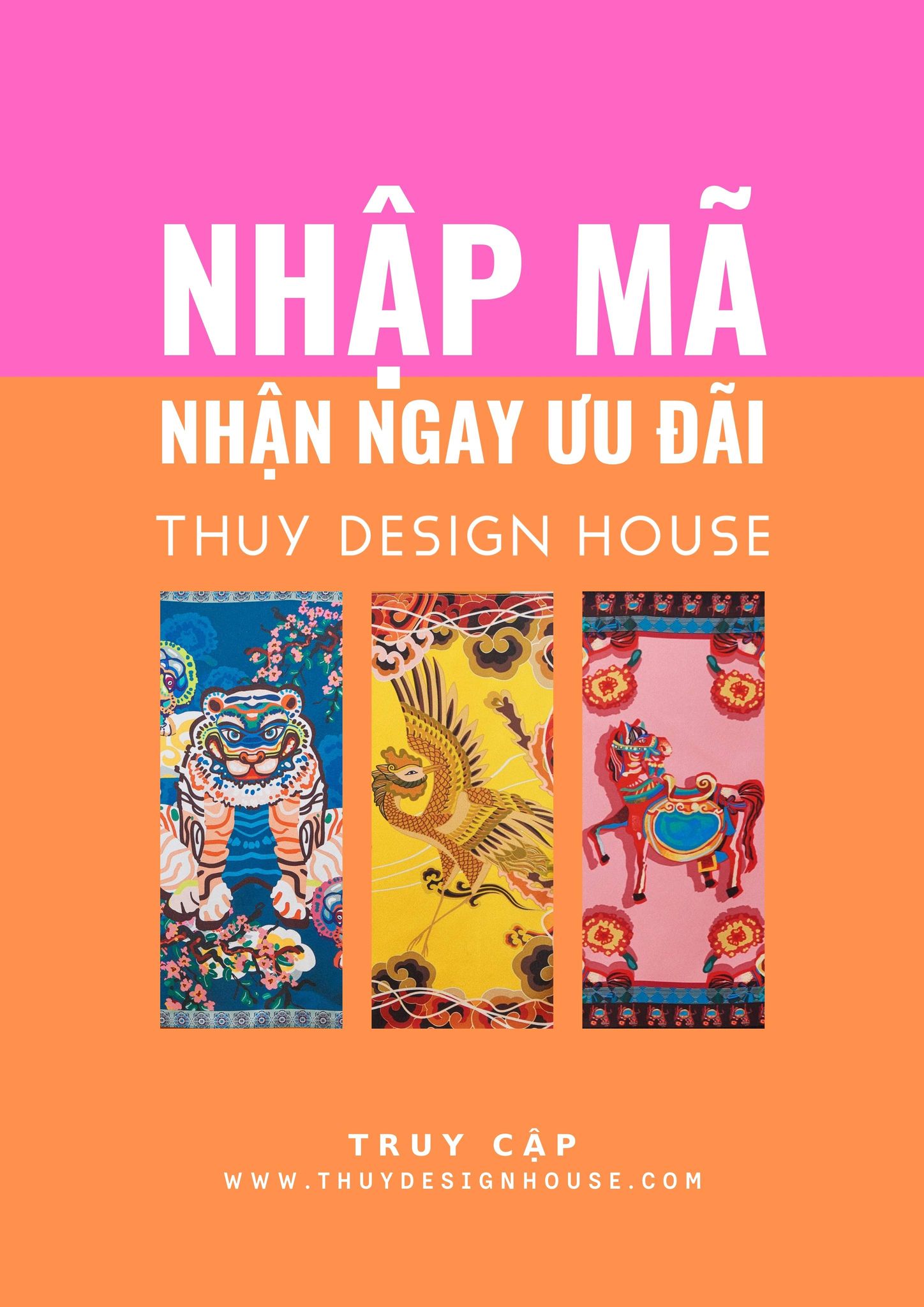 BỘ SƯU TẬP KHĂN ‘YỂU ĐIỆU’ VÀ ƯU ĐÃI LÊN ĐẾN 50% TẠI THUY DESIGN HOUSE 